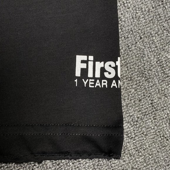 Gallery Black Short Sleeve Splash Print Letter T-Shirt - Picture 8 of 12